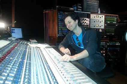 Pete in the Studio
